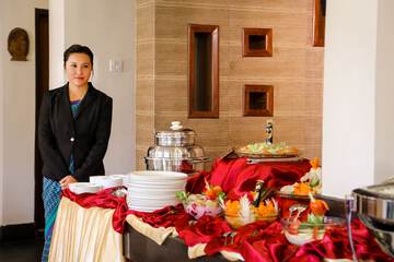 Breakfast area