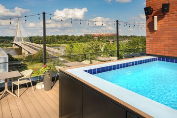 Rooftop pool