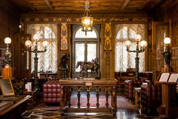Interior entrance