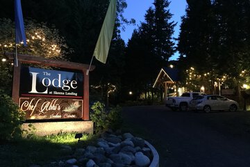 Front of property - evening/night