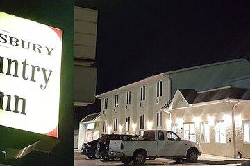 Front of property - evening/night