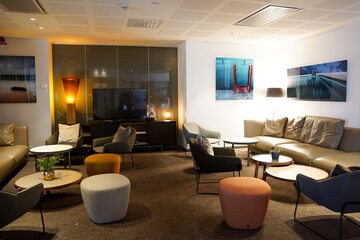 Lobby sitting area