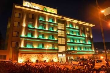 Front of property - evening/night