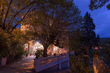Front of property - evening/night