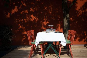 Breakfast area
