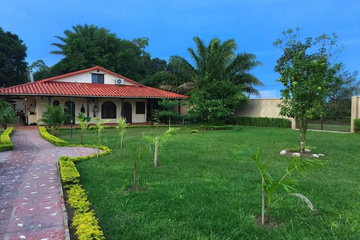 outside