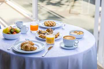 Breakfast buffet