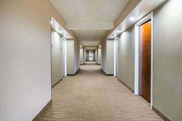 Hotel hallway