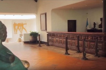 Interior entrance