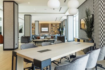 Lobby sitting area