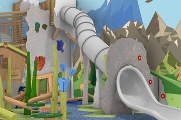 Children's play area - indoor