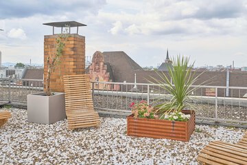 Rooftop terrace