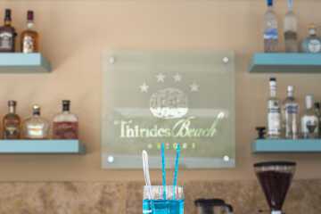 Poolside bar