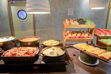 Breakfast area