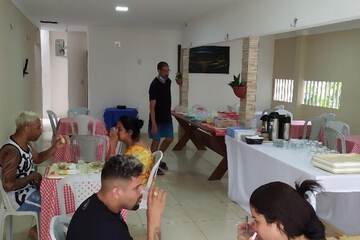 Breakfast area