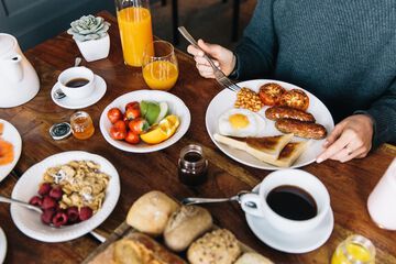 Breakfast area