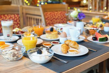 Breakfast area