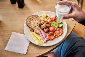 Breakfast buffet