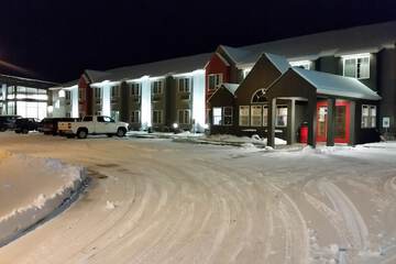 Front of property - evening/night