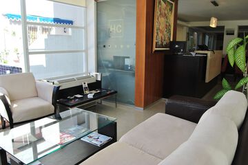 Lobby sitting area