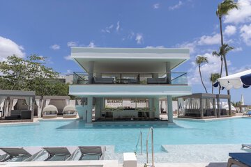 Swim-up bar