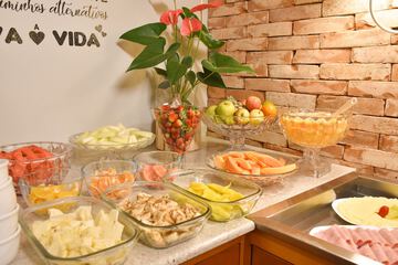 Breakfast buffet