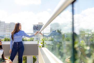 Rooftop terrace