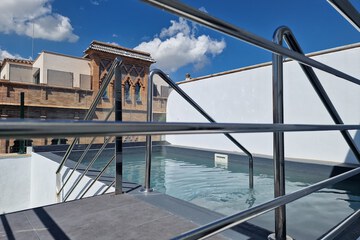 Rooftop pool