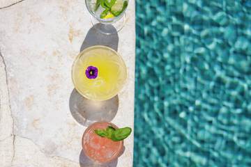 Poolside bar