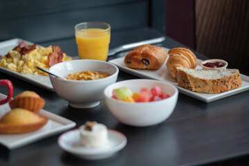 Breakfast buffet