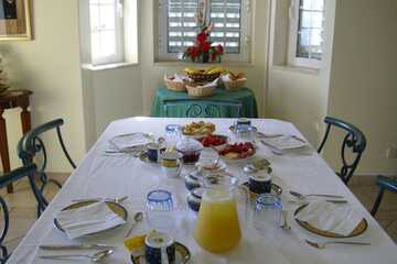 Breakfast area
