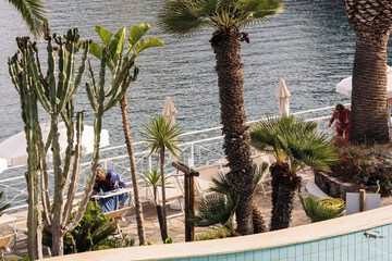 Rooftop pool