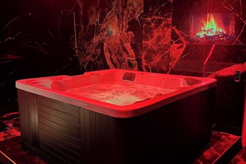 Private spa tub