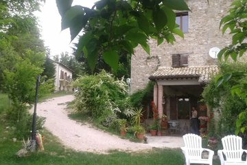 outside