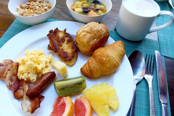 Breakfast buffet