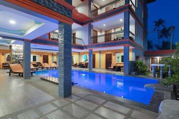 Front of property - evening/night