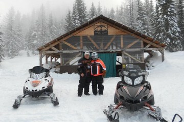 Snowmobiling