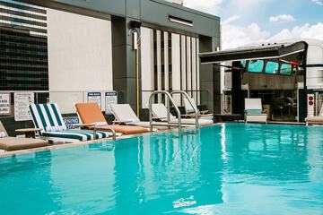 Rooftop pool
