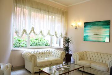 Lobby sitting area