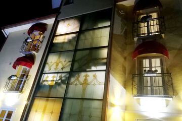 Front of property - evening/night