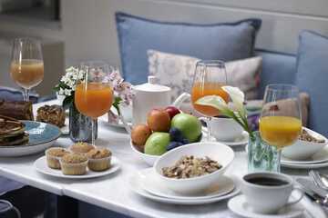 Breakfast area