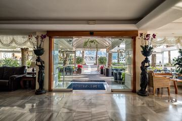 Interior entrance