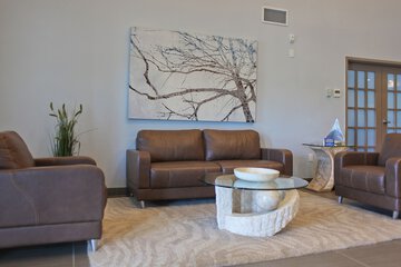 Lobby sitting area