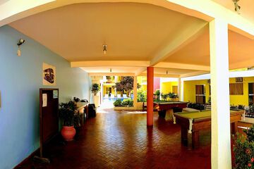 Interior entrance