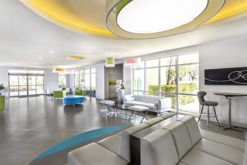 Lobby sitting area