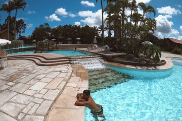 Pool waterfall