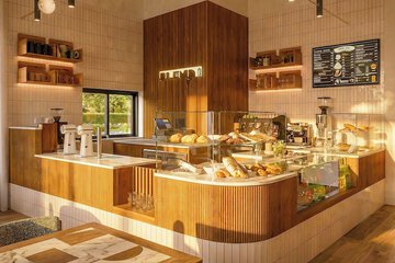 Breakfast area