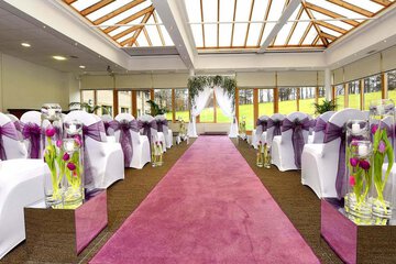 Indoor wedding