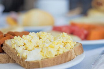 Breakfast buffet