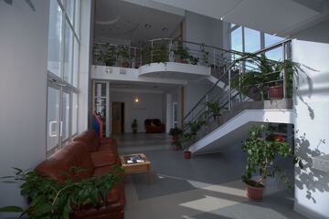 Interior entrance